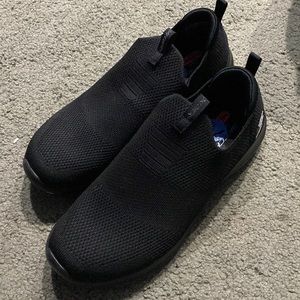 Skecher air cooled memory foam work shoes